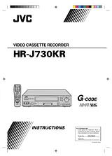 JVC HR-J730KR User Manual