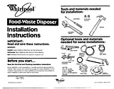 Whirlpool GC5000XE Installation Instruction