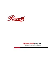 Rosewill RNX-GX4 Installationsanweisungen
