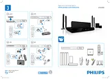 Philips HTS3578W/98 Anleitung Für Quick Setup