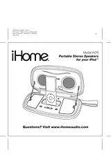 iHome iH29 User Manual