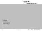 Viking Range vewd103 Guia Do Utilizador