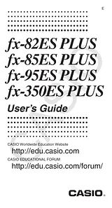 Casio FX-350ES PLUS Manual De Usuario