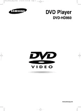 Samsung dvd-hd860 Betriebsanweisung