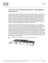 Cisco Cisco CRS-X Multishelf System Техническая Спецификация