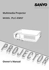 Sanyo PLC-XW57 Manual Do Utilizador