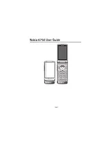 Nokia 6750 ユーザーズマニュアル