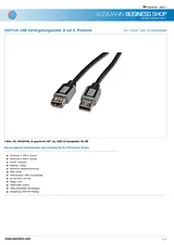 ASSMANN Electronic DK-112005 Prospecto