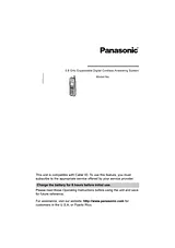 Panasonic KX-TG5571 Manuel D’Utilisation