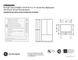 GE CFE28USH-SS Specification Sheet
