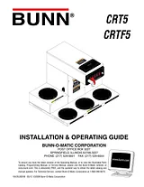 Bunn CRT5 Инструкции Пользователя