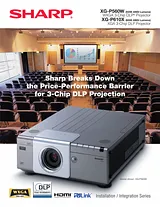 Sharp XG-P560W XG - P560W Справочник Пользователя