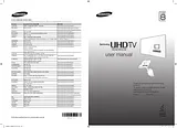 Samsung TV 65" UHD 4K Curvo Smart HU8500 Serie 8 Quick Setup Guide