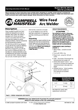 Campbell Hausfeld wf2150 Manual Do Utilizador