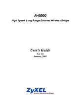 ZyXEL Communications A-6000 User Manual