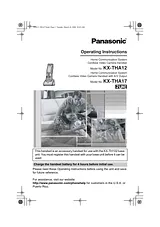 Panasonic KX-THA17 Manuel D’Utilisation