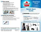 Bissell DeepClean Premier Pet Deep Cleaner 17N4 Quick Setup Guide