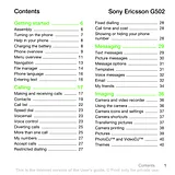 Sony Ericsson G502 Справочник Пользователя