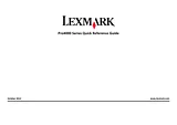 Lexmark PRO4000C Справочник Пользователя
