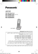 Panasonic KXTGA815FX Guia De Utilização