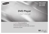 Samsung DVD-E360 Справочник Пользователя