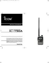 ICOM IC-T90A Manual De Instruções