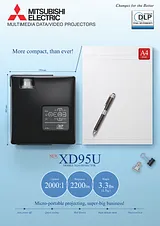 Mitsubishi xd95u Broschüre