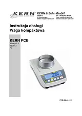Kern Precision scales PCB 2000-1 Weight range 2 kg Readability 0.1 g mains-powered, battery-powered, rechargeable Silver PCB 2000-1 Data Sheet