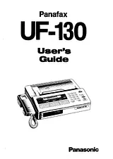 Panasonic UF-130 Benutzerhandbuch