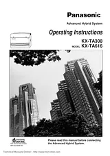 Panasonic KX-TD816 Manual De Usuario