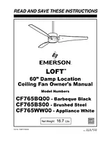 Emerson CF765WW00 Manual Do Utilizador