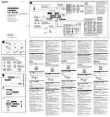 Sony XR-CA440 Installation Guide