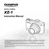 Olympus XZ-1 Справочник Пользователя