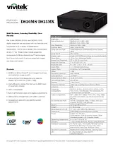 Vivitek D820MS 产品宣传页