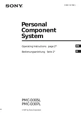 Sony PMC-D305L Manual Do Utilizador