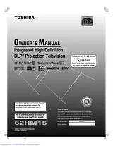 Toshiba 62HM15 User Manual