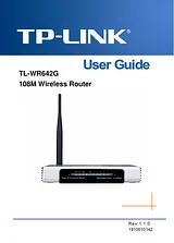 TP-LINK TL-WR642G Справочник Пользователя