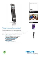 Philips Universal remote control SRU6008 SRU6008/10 Листовка