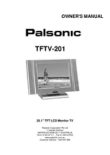 Palsonic tftv-201 Manual Do Utilizador
