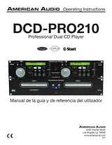 American Audio DCD-PRO210 User Manual