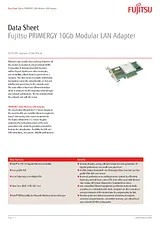 Fujitsu SFP+, 3m S26361-F4571-L103 Ficha De Dados