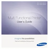 Samsung SCX-4X24 Benutzerhandbuch