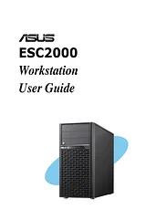 ASUS ESC2000 Personal SuperComputer Manual Do Utilizador