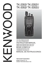 Kenwood TK-2302E2 Manuel D’Utilisation