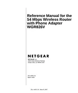Netgear WGR826V Manual Do Utilizador