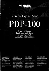Yamaha PDP-100 Manuale Utente