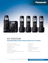 Panasonic KX-TG6645B Leaflet