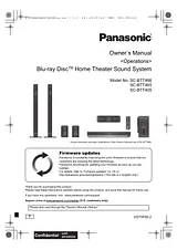 Panasonic SC-BTT465 Manual Do Utilizador