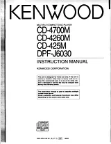 Kenwood CD-425M Mode D'Emploi
