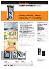 Laserliner DistanceMaster Pocket 080.944A Merkblatt